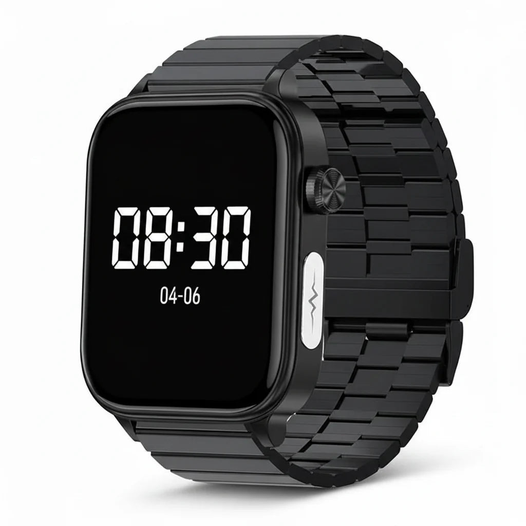 Smartwatch with Activity Tracking (Black)