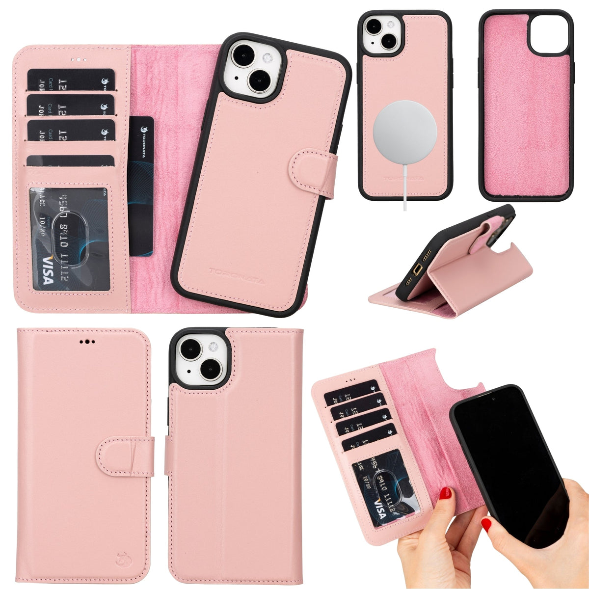 Funda de cuero Casper para iPhone 14 Plus | MagSafe