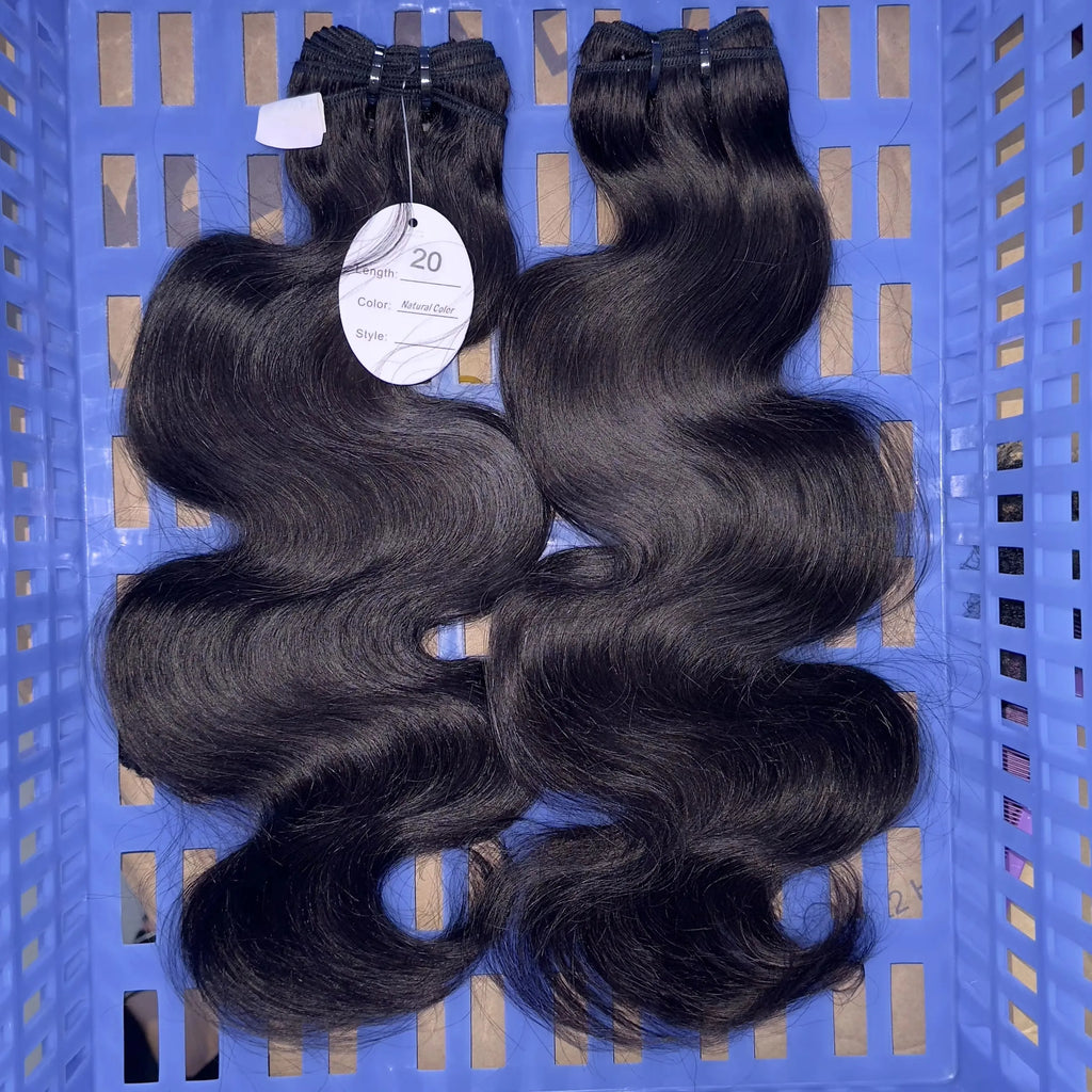 Extensiones de cabello camboyano 100% crudo baratos, paquetes de cabello humano virgen hinchable Fumi, paquetes de cabello crudo vietnamita rizado indio birmano