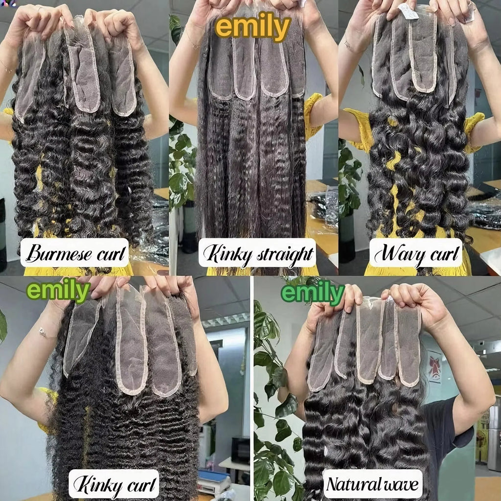 Extensiones de cabello camboyano 100% crudo baratos, paquetes de cabello humano virgen hinchable Fumi, paquetes de cabello crudo vietnamita rizado indio birmano