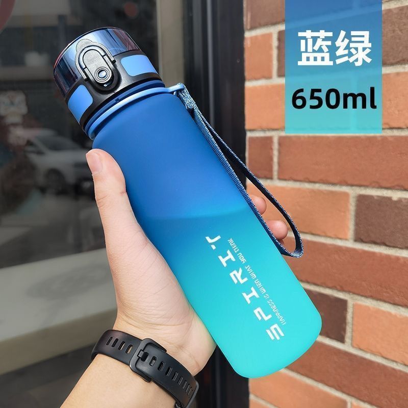 Botella de agua deportiva para niños 2025 Nuevo verano portátil resistente a altas temperaturas olla de fitness para estudiantes taza de agua de gran capacidad al aire libre