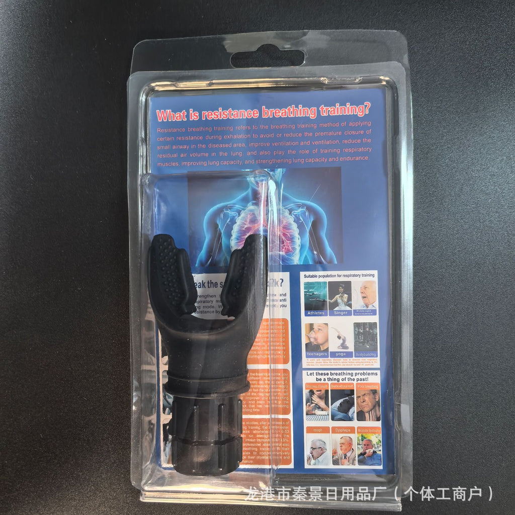 Popular entrenador de capacidad pulmonar tipo boquilla portátil para EPOC, entrenador de respiración para mejorar la función pulmonar, entrenador de ejercicio