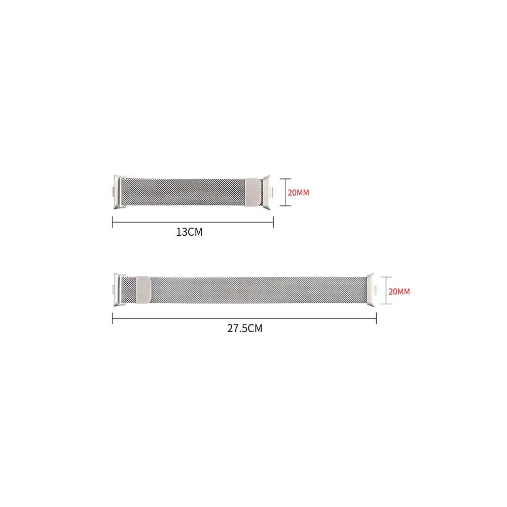 Correa de bucle magnético para Xiaomi Redmi Watch 5/4, pulsera de metal para Xiaomi Band 9 Pro/8pro Correa de repuesto Accesorio