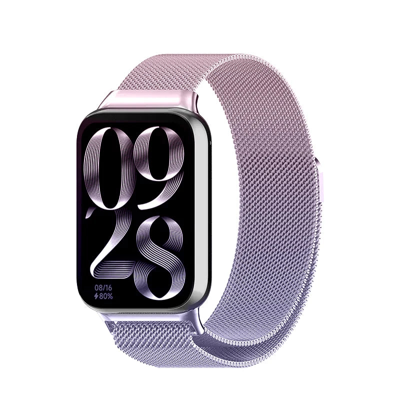 Correa de bucle magnético para Xiaomi Redmi Watch 5/4, pulsera de metal para Xiaomi Band 9 Pro/8pro Correa de repuesto Accesorio