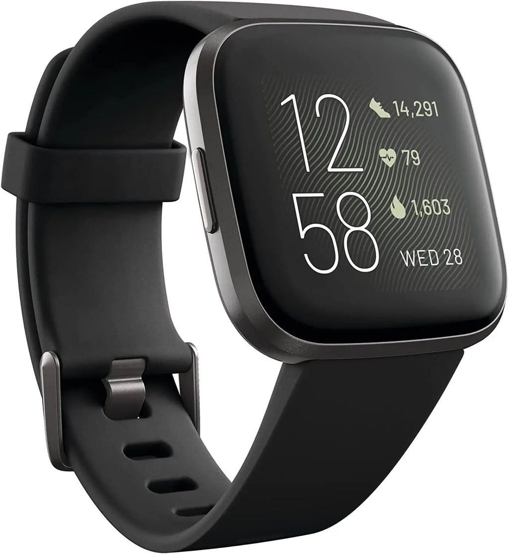 Health Fitness Smartwatch Tracking Black