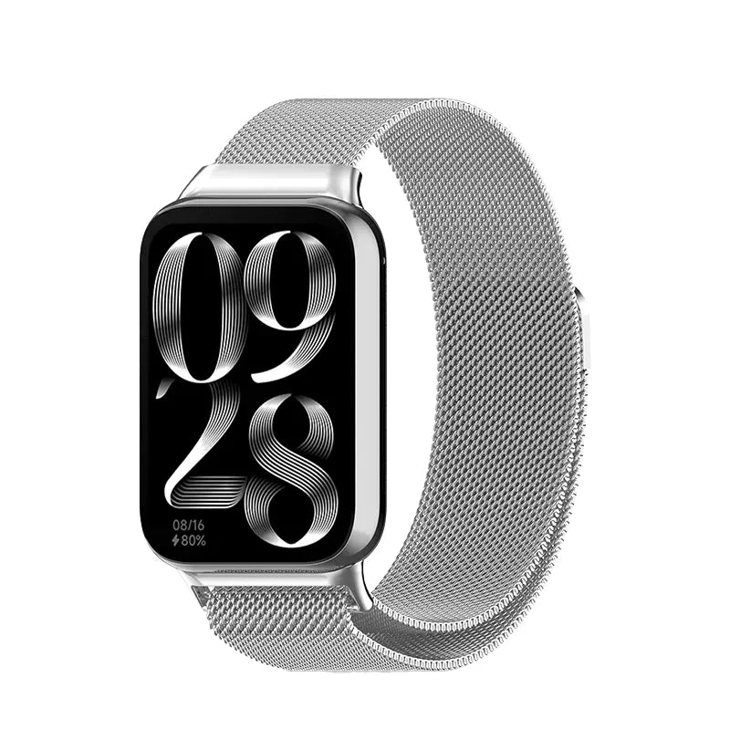Correa de bucle magnético para Xiaomi Redmi Watch 5/4, pulsera de metal para Xiaomi Band 9 Pro/8pro Correa de repuesto Accesorio