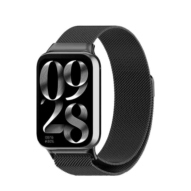 Correa de bucle magnético para Xiaomi Redmi Watch 5/4, pulsera de metal para Xiaomi Band 9 Pro/8pro Correa de repuesto Accesorio