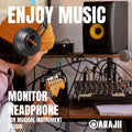 Wired Studio Monitor Headphones for Recording