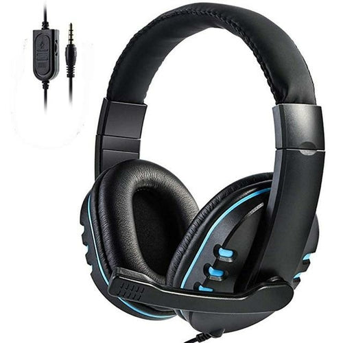 Auriculares para juegos estéreo con cable LED