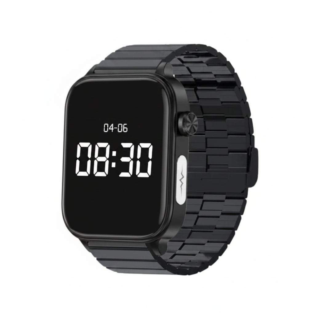 Smartwatch with Activity Tracking (Black)